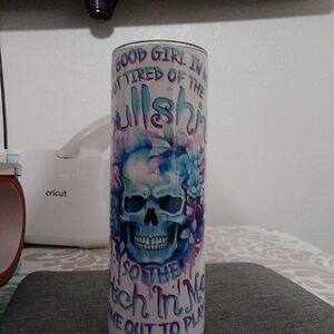 Skull Design Tumbler - Multicolor